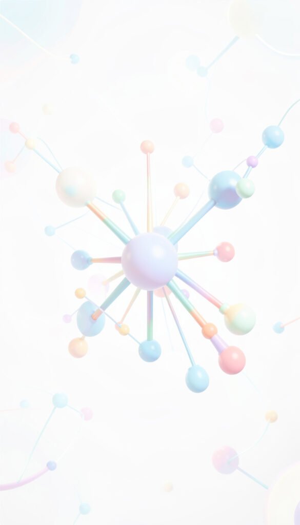 Átomos en Pastel - portadas de ciencias aesthetic modernas