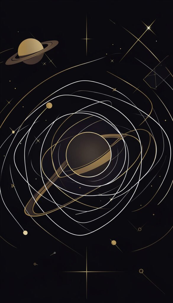 Universo Geométrico - Carátulas de física para colegio