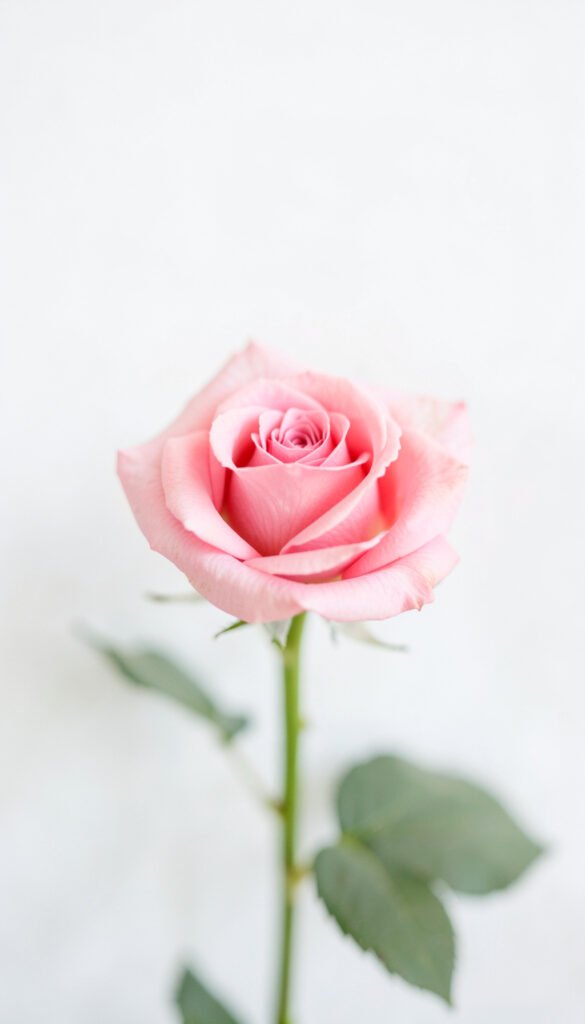 Rosas minimalistas - Fotos de perfil de flores