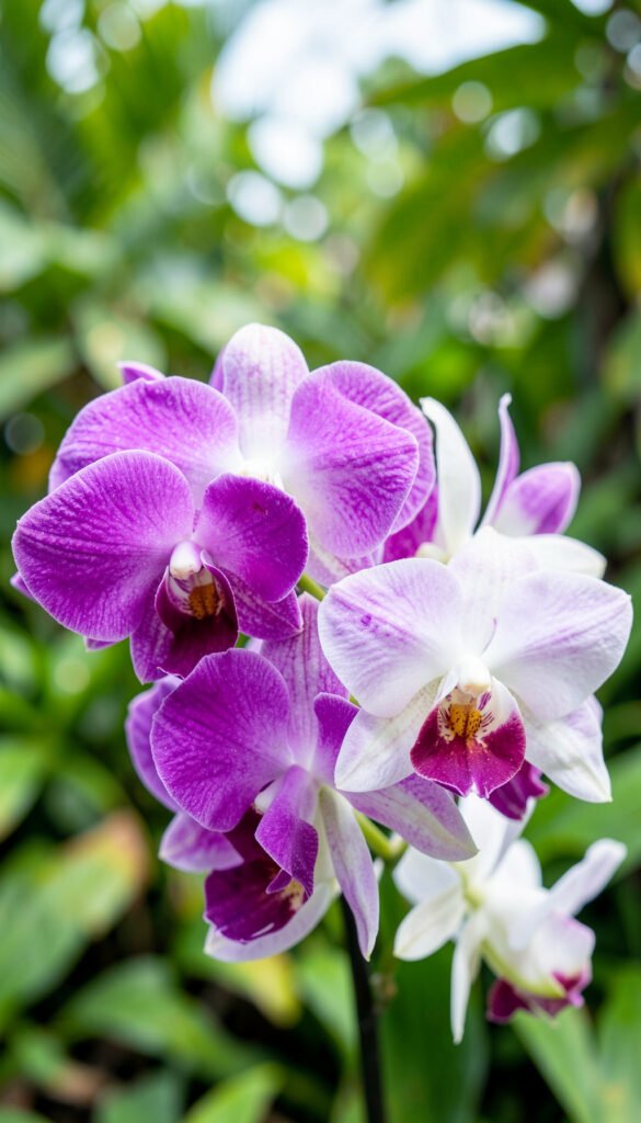 Orquídeas exóticas - fotos de flores lindas