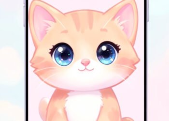 Gatito kawaii en pastel - fotos de perfil kawaii