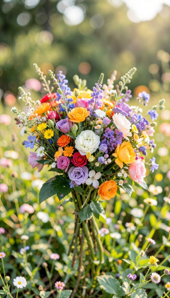 Ramo de flores silvestres - Fotos de flores para perfil