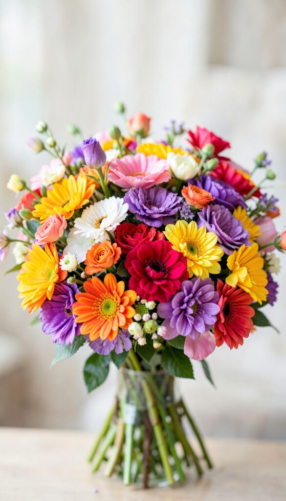 Bouquet de flores mixtas - fotos de flores lindas