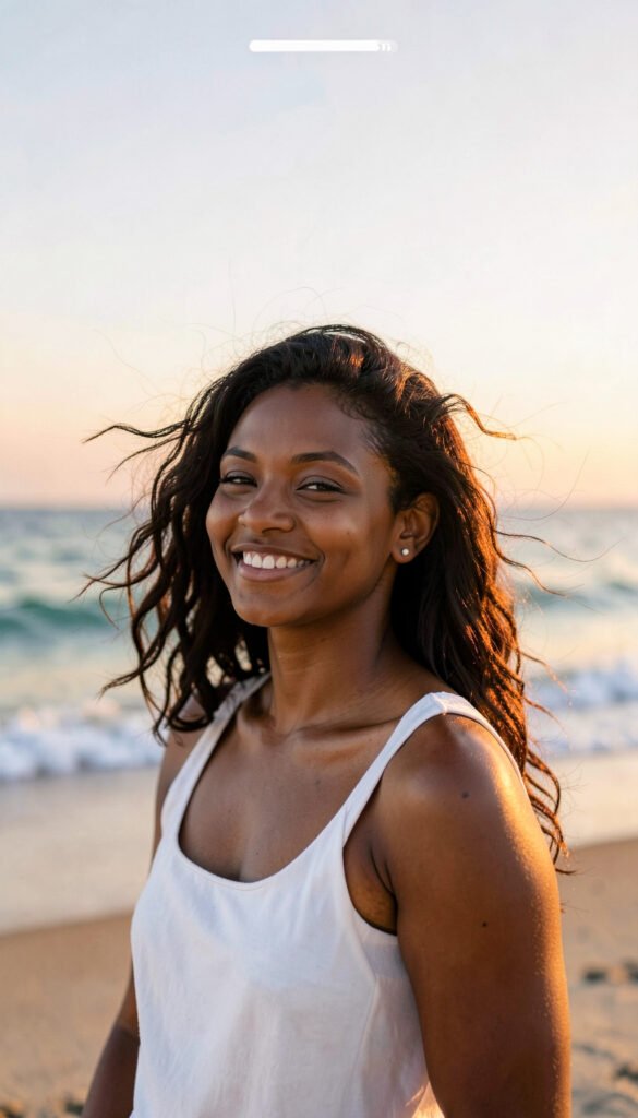 Amanecer en la playa - Fotos para TikTok de perfil