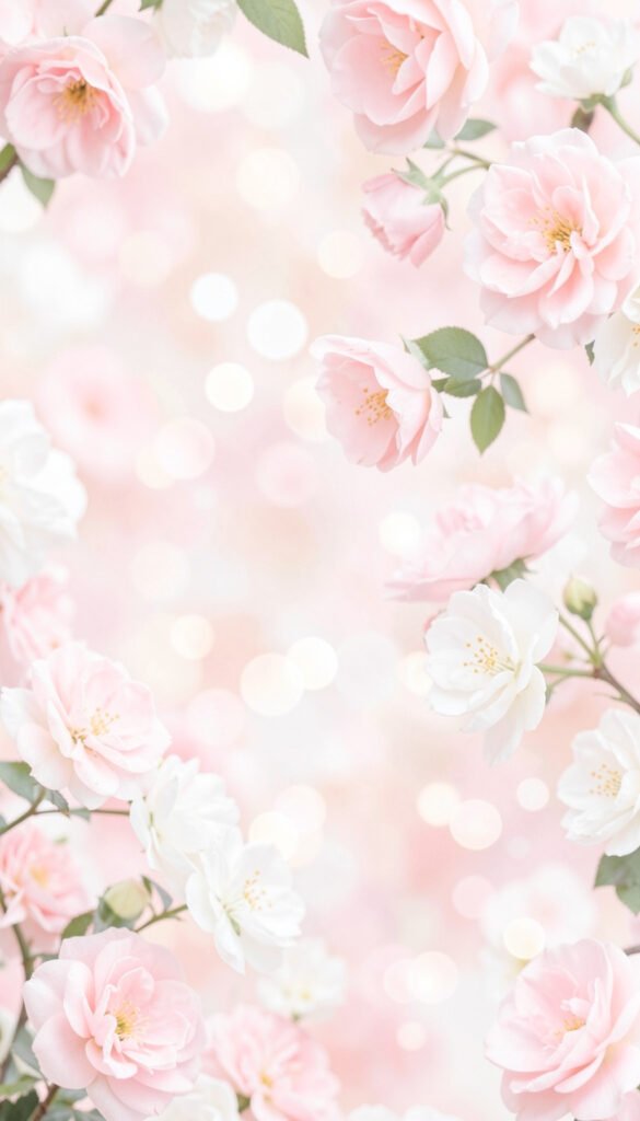 Flores delicadas - Fondos para mujer en Facebook