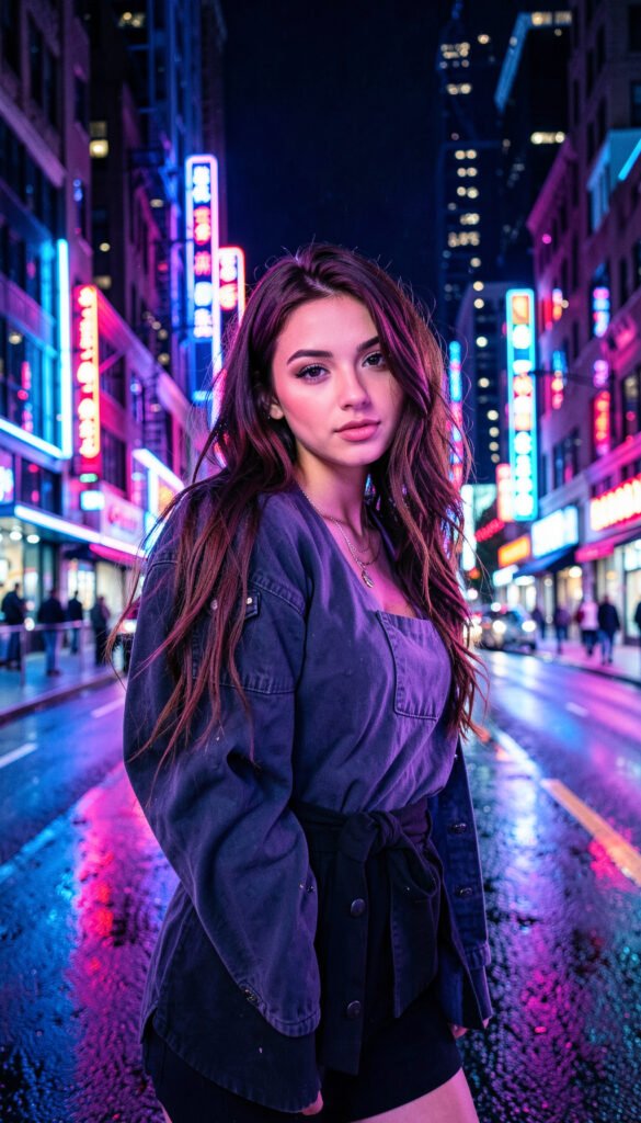 Toques Neón Modernos - Fotos de perfil aesthetic girl