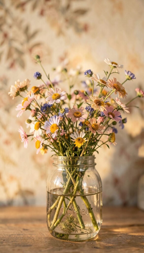 Flores silvestres bohemias - Fotos de perfil de flores