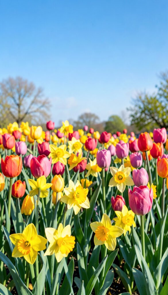 Primavera en el jardín - Fondos de flores coloridas en