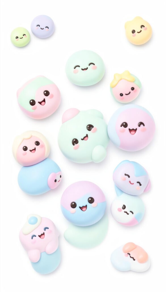 Mochi kawaii - Fotos kawaii para fondo de