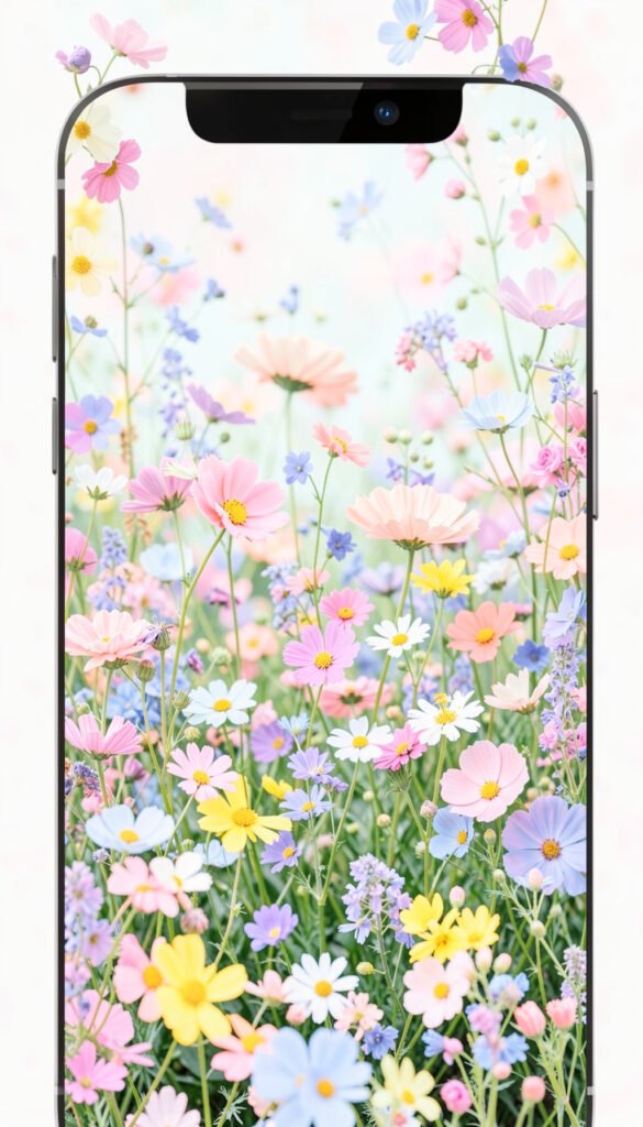 Flores silvestres elegantes - Fondos de flores para diseño