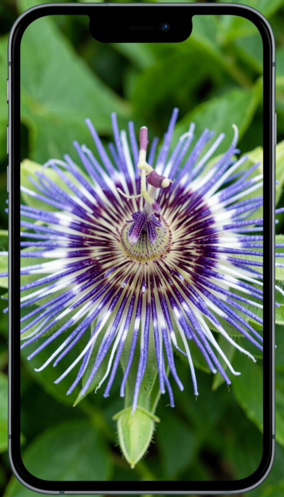 Maracuyá en flor - flores tropicales exóticas HD