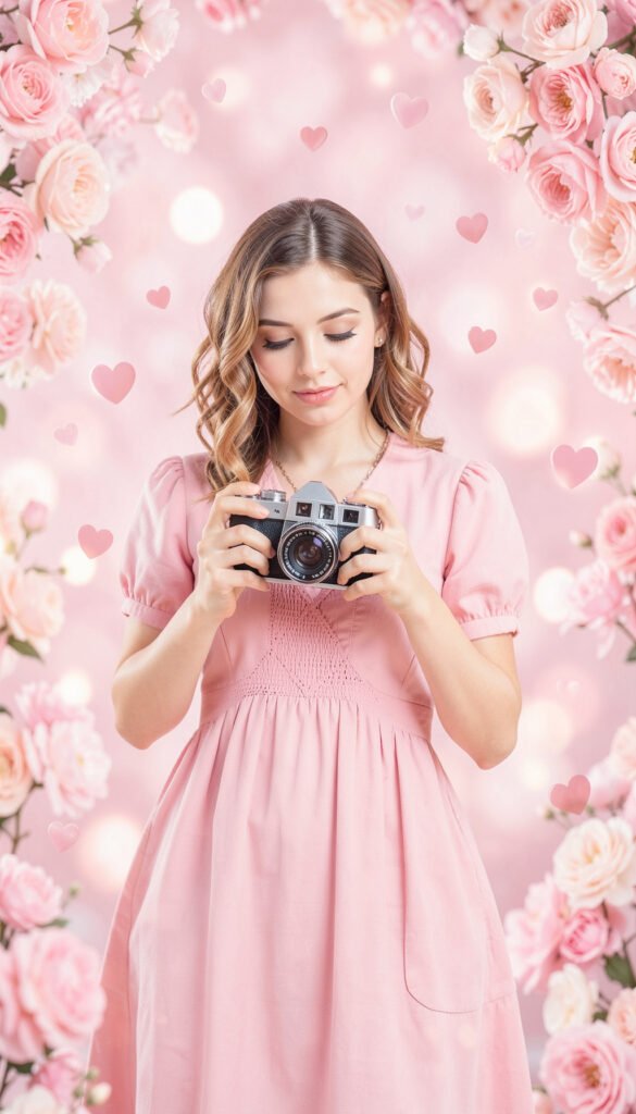 Vintage Rosado - imágenes chicas aesthetic rosa