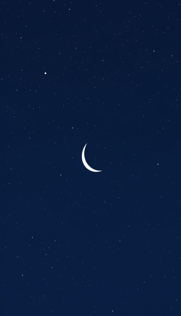 Cielo Estrellado Minimalista - Fondos aesthetic para WhatsApp en