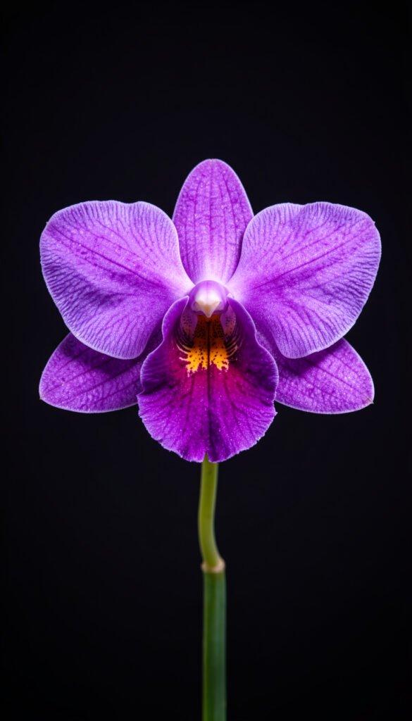 Orquídea exótica - Fotos de flores 4K