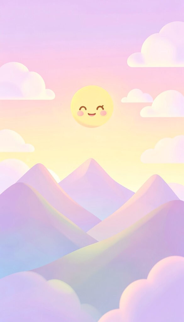 Amanecer Mágico - imágenes kawaii aesthetic alta resolución