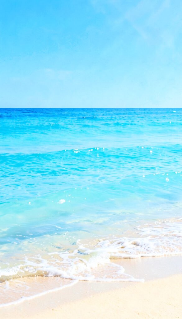 Mar azul cristalino - Fotos aesthetic para perfil