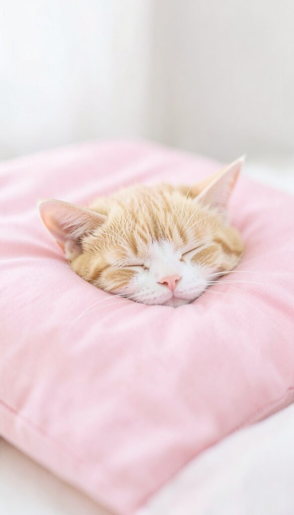 Gatito kawaii durmiendo - Fotos de perfil kawaii de