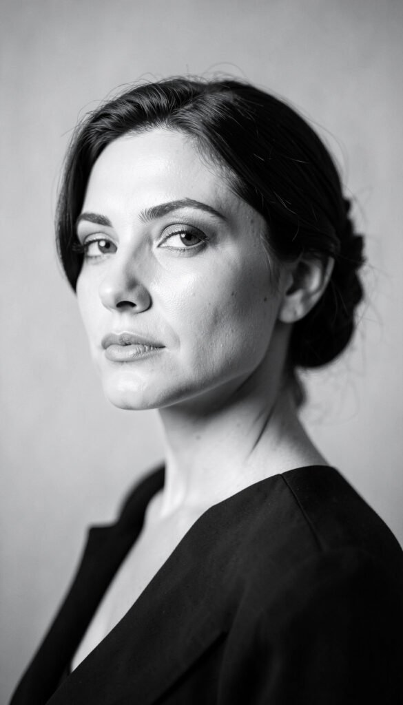 Elegancia en blanco y negro - Fotos bonitas de perfil para