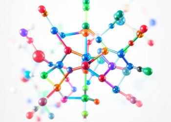 Moléculas en Arte Digital - Portadas de química creativas y