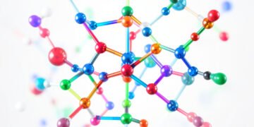 Moléculas en Arte Digital - Portadas de química creativas y