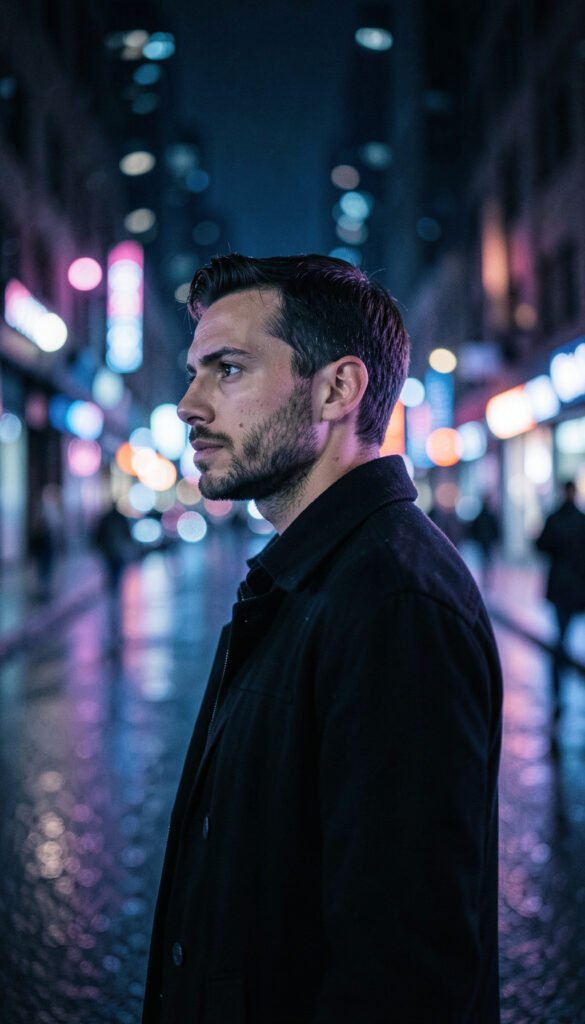 Misterio Nocturno - Fotos de perfil para hombres