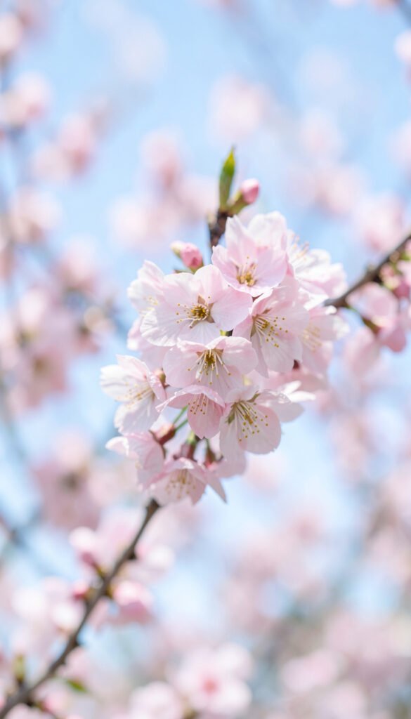 Flor de cerezo en primavera - fotos de flores para perfil