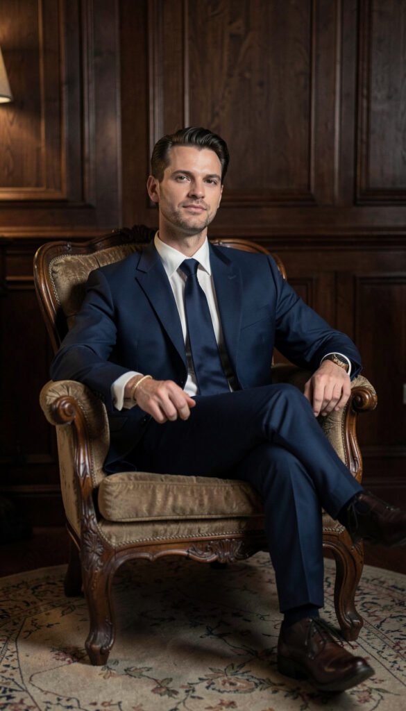 Elegancia Clásica - Fotos de perfil para hombres