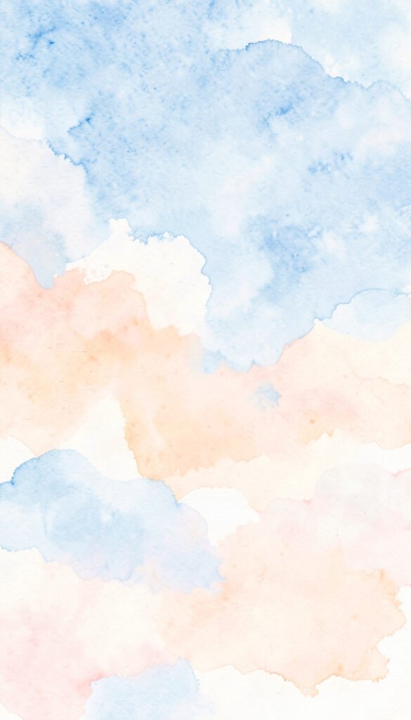 Cielo en acuarela - Fondos de perfil para Facebook