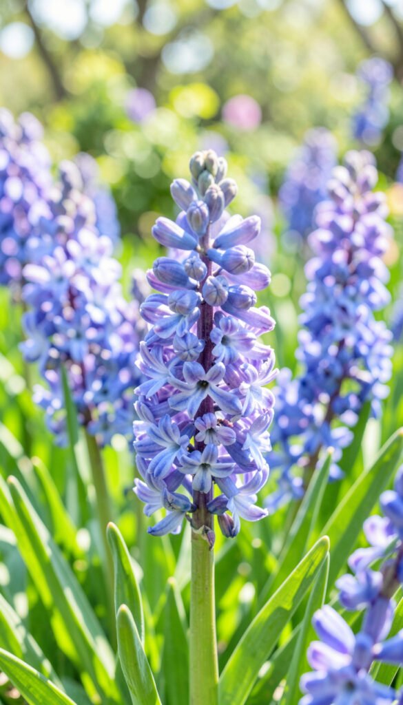 Jacintos en primer plano - Imágenes de flores de primavera