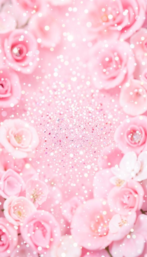 Brillos y Destellos Rosas - Fotos de perfil aesthetic rosa