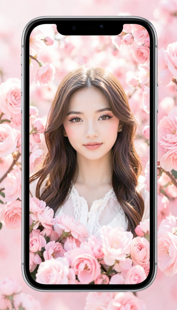 Floral Dulce - imágenes chicas aesthetic rosa