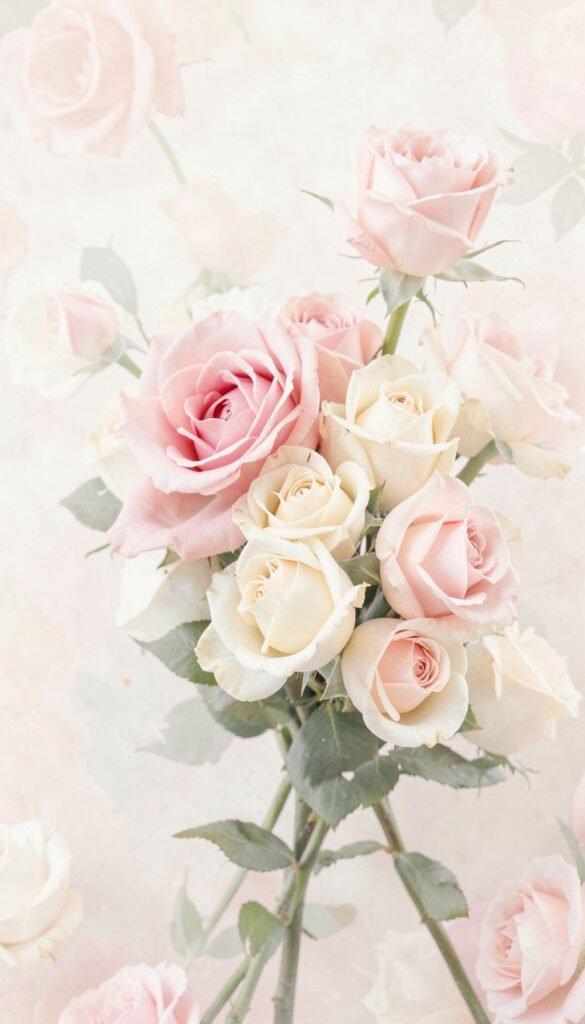 Rosas Antiguas - Fondos de flores vintage aesthetic