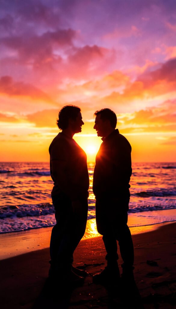 Atardecer en la Playa - Fondos de amor para WhatsApp