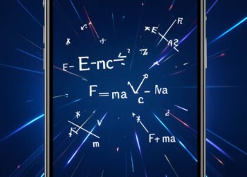 Descargar fondo de pantalla Portadas de física con fórmulas y estilo moderno en HD y 4K gratis Energía en movimiento - Portadas de física con fórmulas