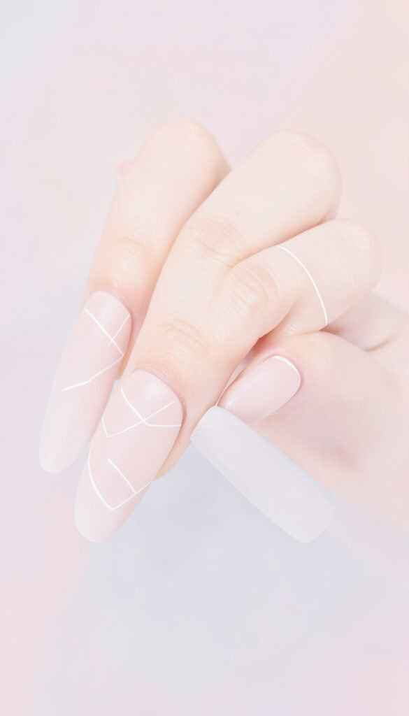 Pasteles Minimalistas - Diseños de Uñas Aesthetic para