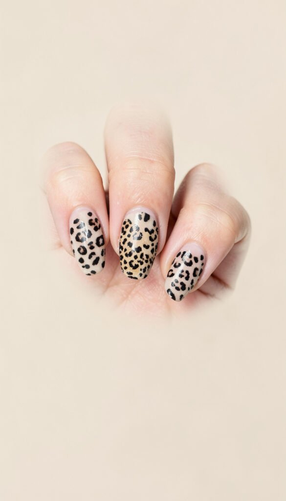 Uñas Con Animal Print - Diseños de Uñas Aesthetic para