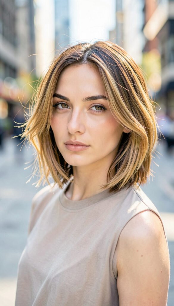 Corte Lob Desfilado - Cortes de Cabello Elegantes para