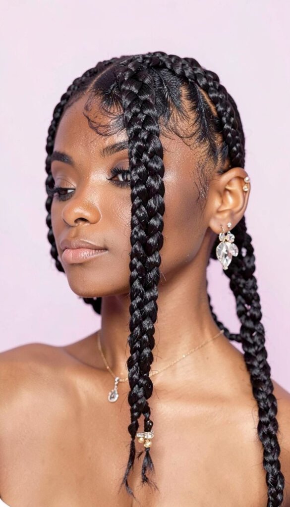 Peinados con Trenzas Elegantes - Cortes de Cabello Elegantes para