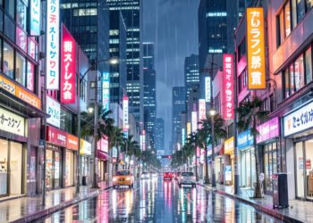 Descargar fondo de pantalla Wallpapers Anime en 4K para Celular en HD y 4K gratis Paisaje de Anime Nocturno - Wallpapers Anime en 4K para