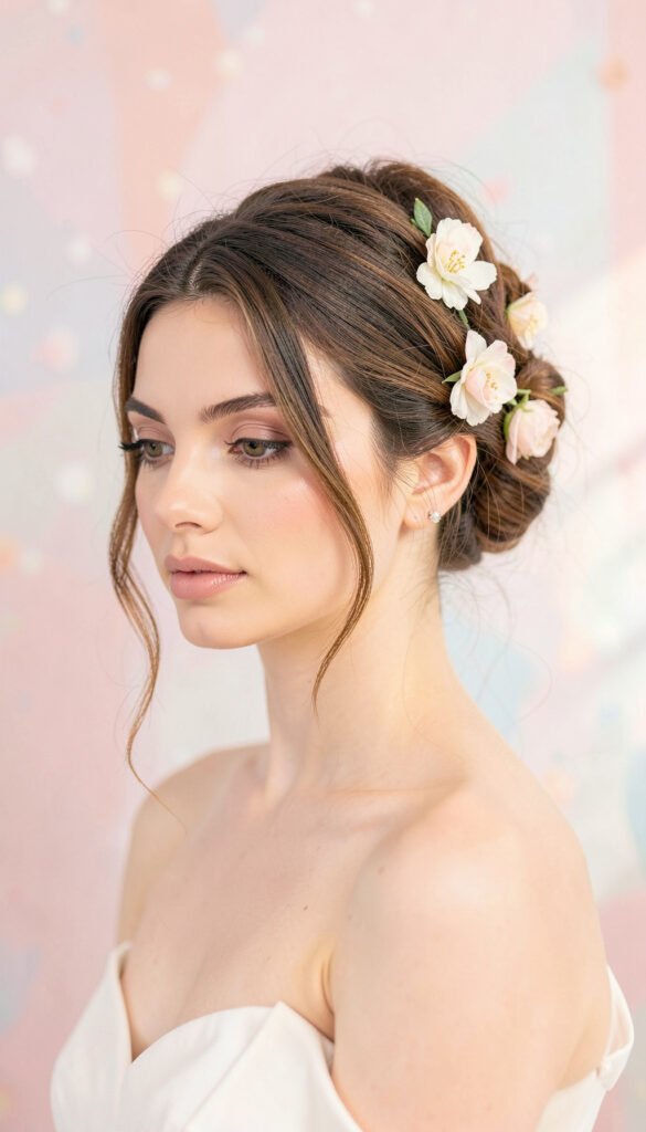 Recogido Bajo Romántico - Peinados en Tendencia para Mujeres