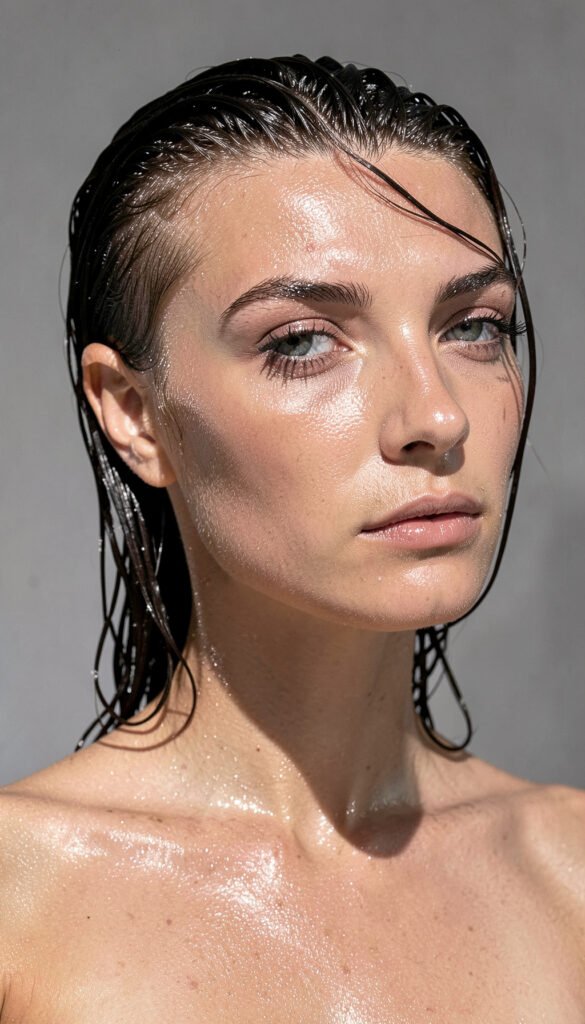 Look Wet Efecto Mojado - Peinados en Tendencia para Mujeres