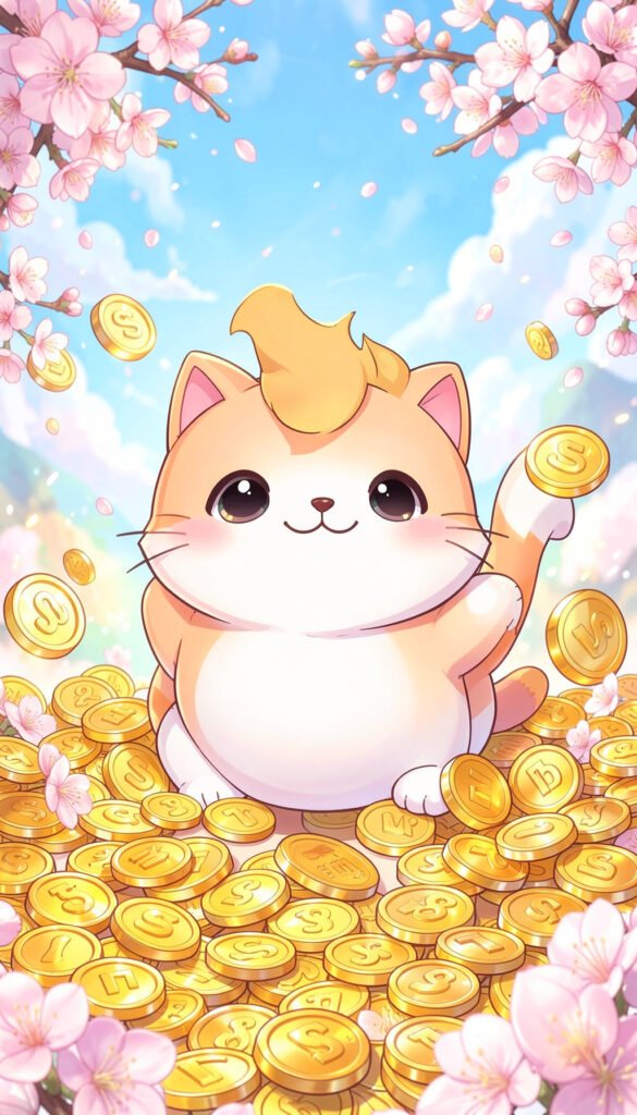 Gato Japonés de la Suerte - Fondos de Anime Japonés para
