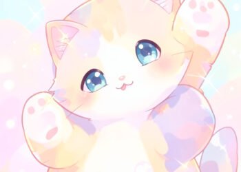 Gatitos Anime kawaii - Fondos Kawaii Anime para iPhone