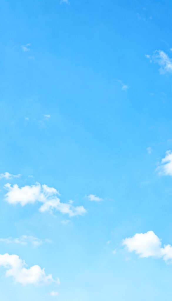 Nubes dispersas y cielo brillante - Fondos de Cielo Azul con