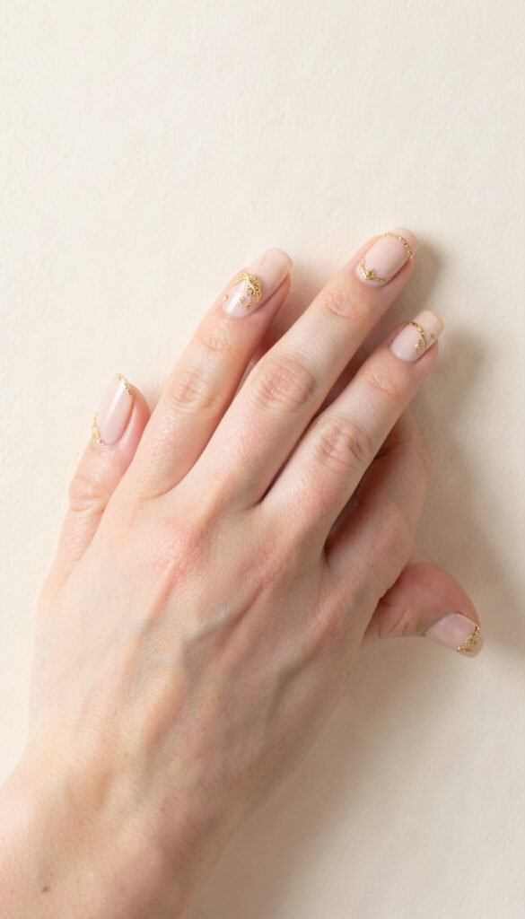 Tonos Nude Sofisticados - Uñas Decoradas Elegantes para Chicas