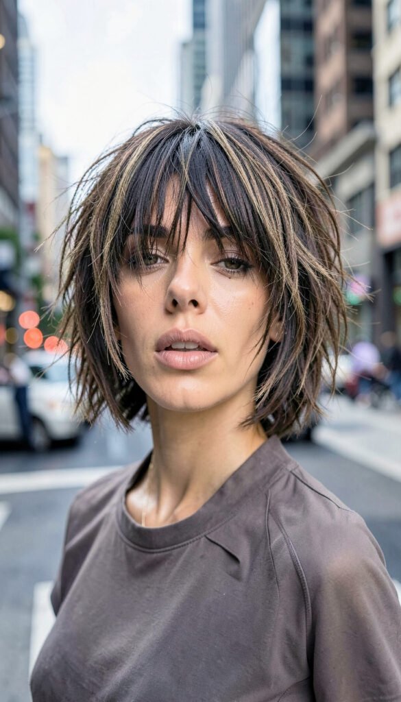 Corte Shag Texturizado - Peinados Modernos para Mujeres 2026