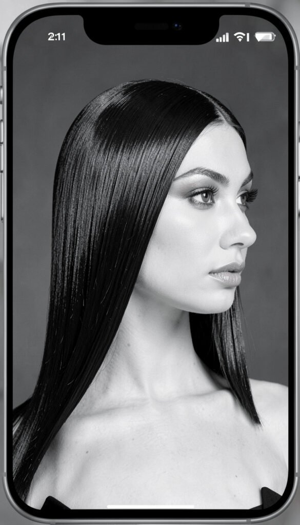 Cabello Liso Extra Brillante - Peinados Modernos para Mujeres 2026