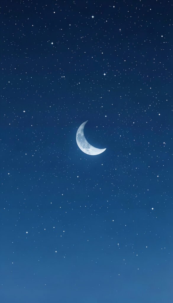 Noche Estrellada Minimalista - Wallpapers Bonitos de Estrellas y