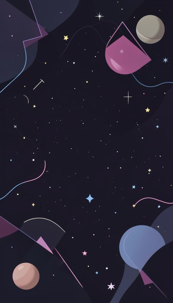 Universo Abstracto Moderno - Wallpapers Bonitos de Estrellas y