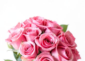 Descargar fondo de pantalla Flores Bonitas en Alta Calidad HD para Compartir en HD y 4K gratis Ramo de Rosas Rosadas - flores bonitas HD